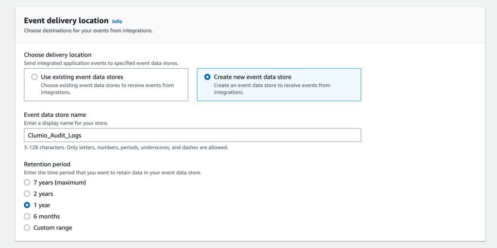 AWS CloudTrail Event Delivery